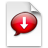 iChat Red Transfer Icon